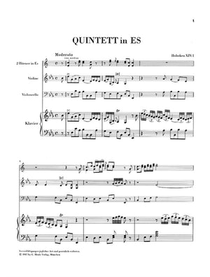 Haydn: Quintet in E-flat Major, Hob. XIV:1