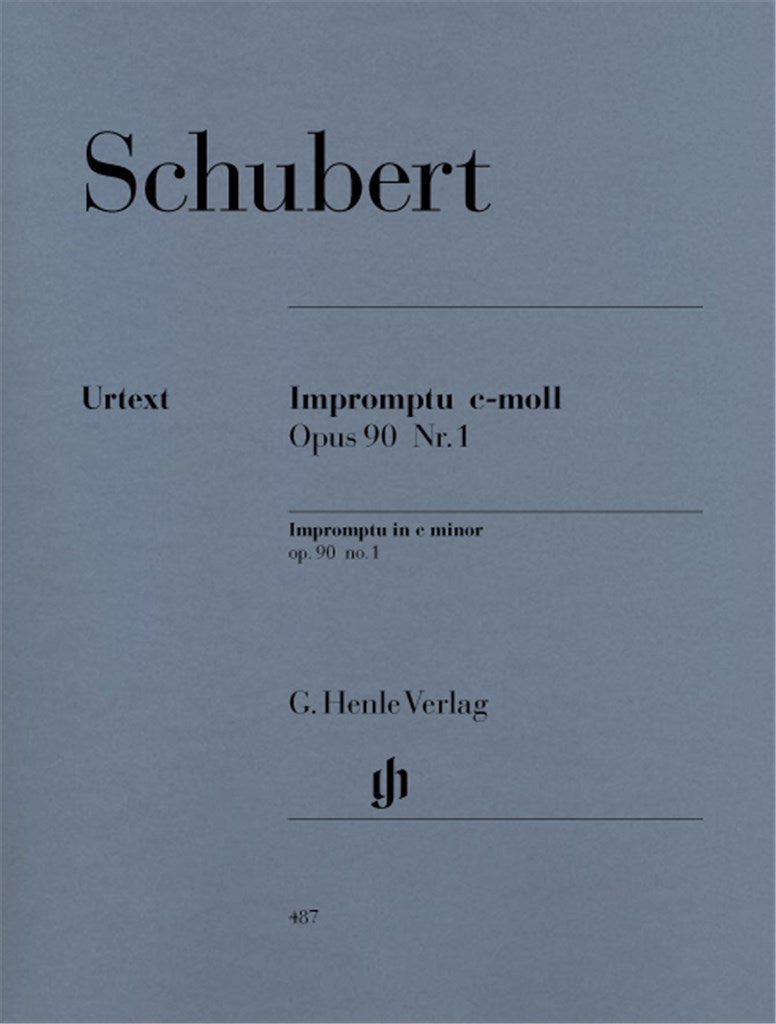 Schubert: Impromptu in C Minor, Op. 90, No. 1, D 899