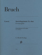 Bruch: String Quintet in E-flat Major
