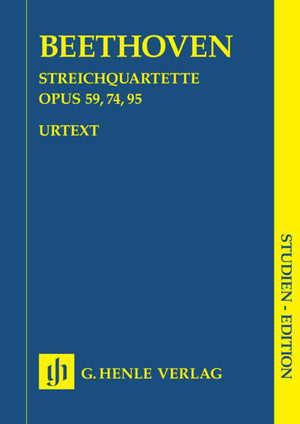 Beethoven: String Quartets II, Opp. 59, 74, 95