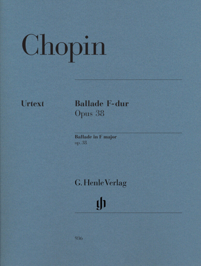 Chopin: Ballade in F Major, Op. 38