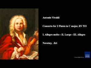 Vivaldi: Concerto for 2 Flutes in C Major, RV 533