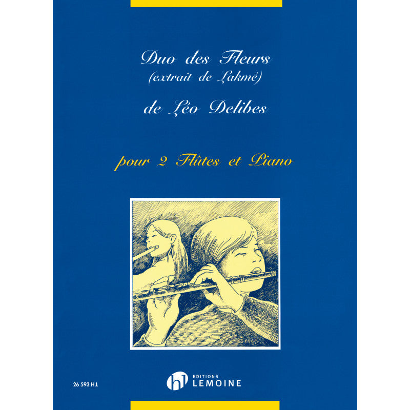 Delibes: Duo des fleurs from 'Lakmé' (arr. for 2 flutes & piano)