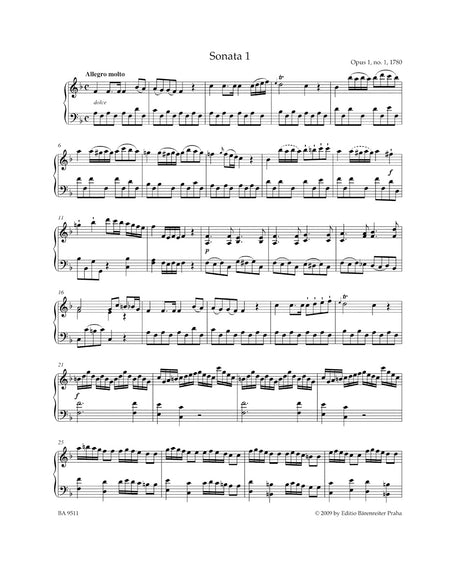 Koželuch: Complete Keyboard Sonatas - Volume 1 (Sonatas 1-12)