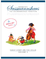 Sassmannshaus: Early Start on the Cello - Volume 2