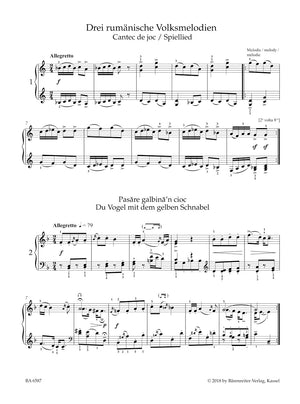 Bartók: Easy Piano Pieces and Dances