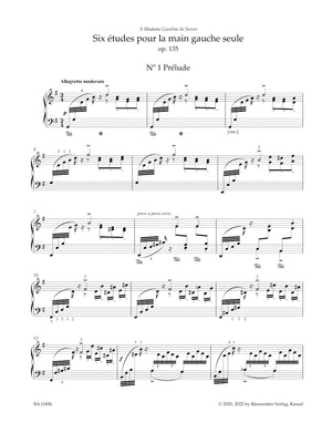 Saint-Saëns: 6 Études for the Left Hand, Op. 135