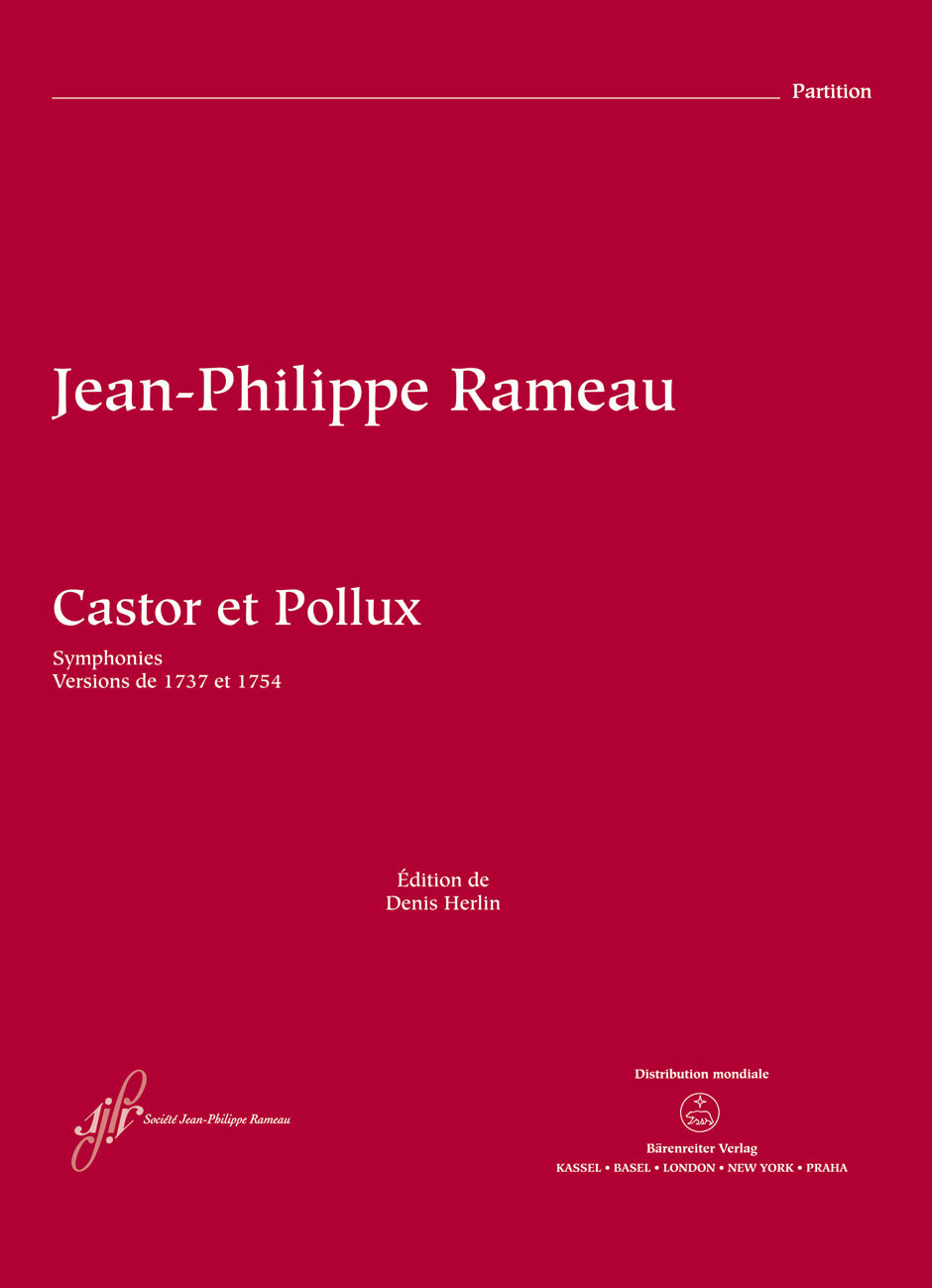 Rameau: Castor et Pollux, RCT 32A-B