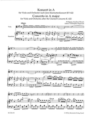 Mozart: Viola Concerto in A Major