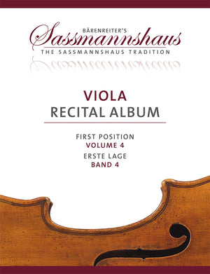 Viola Recital Album - Volume 4