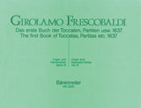 Frescobaldi: Toccate e partite d'intavolatura di cimbalo, libro primo - 1637