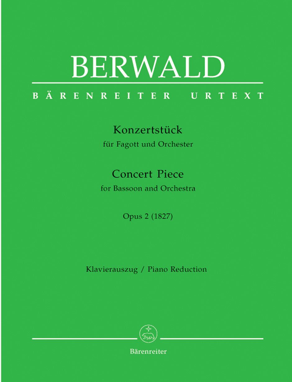 Berwald: Concert Piece for Bassoon and Orchestra, Op. 2