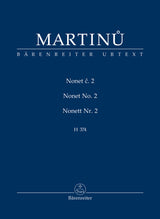Martinů: Nonet No. 2, H 374