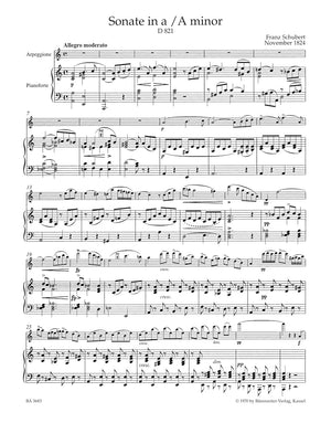Schubert: Arpeggione Sonata, D 821 (arr. for viola)