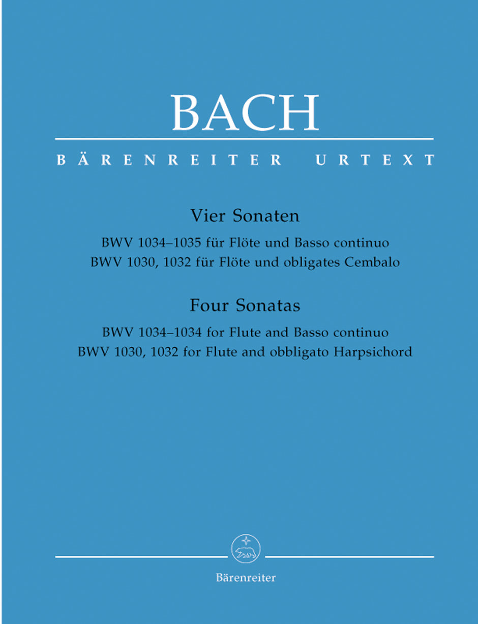Bach: Four Flute Sonatas, BWV 1030, 1032, 1034, 1035