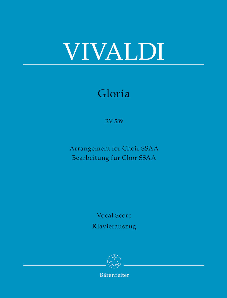 Vivaldi: Gloria, RV 589 (arr. for female choir)