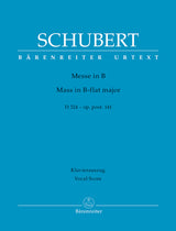 Schubert: Mass in B-flat Major, D 324, Op. posth. 141