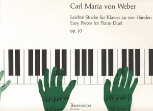 Weber: Easy Pieces for Piano Duet, Op. 10