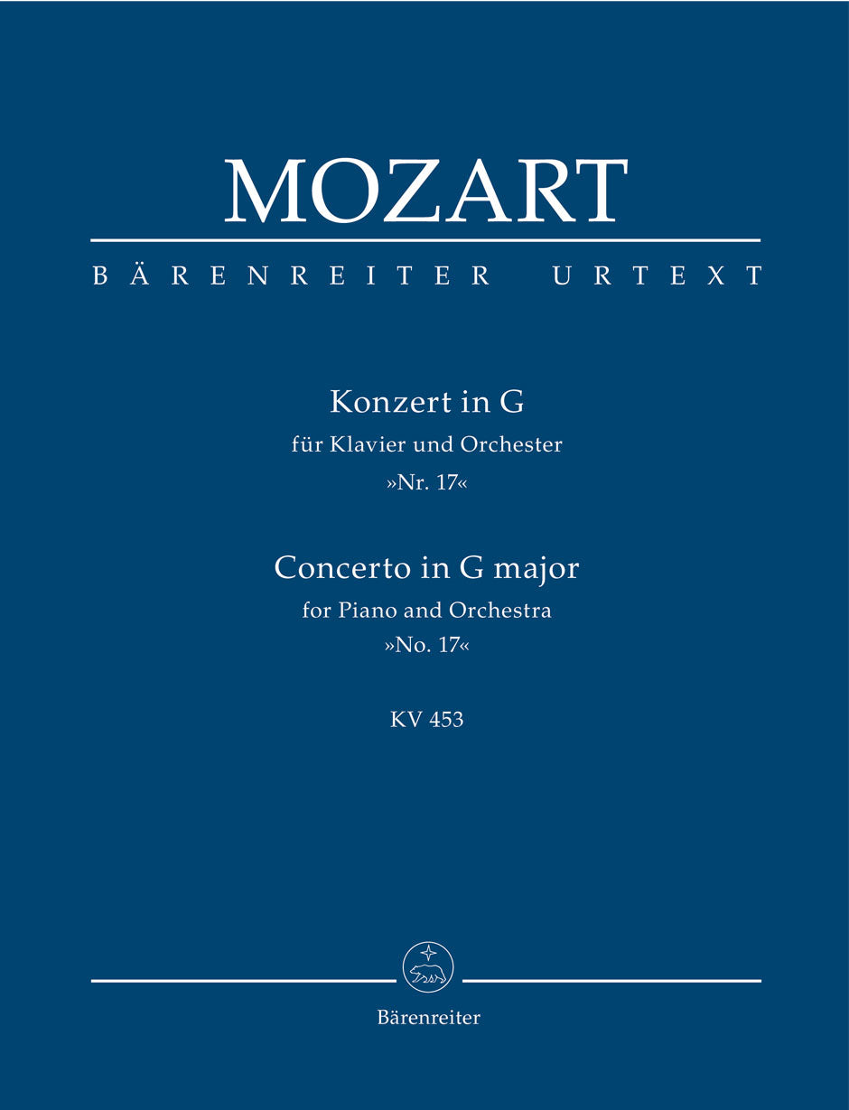 Mozart: Piano Concerto No. 17 in G Major, K. 453