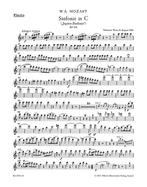 Mozart: Symphony No. 41 in C Major, K. 551 ("Jupiter Symphony")