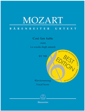 Mozart: Così fan tutte, K. 588