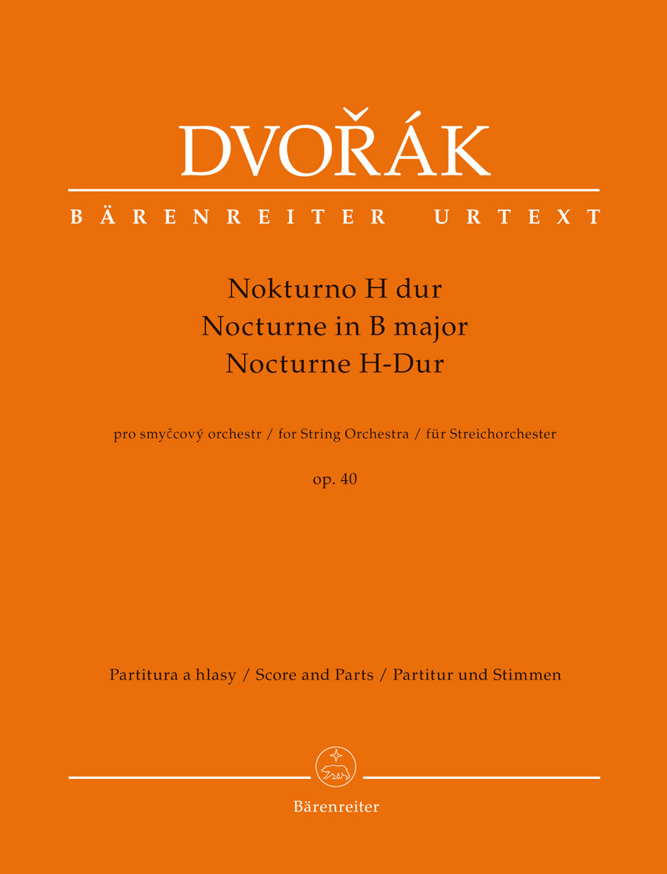 Dvořák: Nocturne in B Major, B. 47, Op. 40