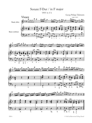 Telemann: 4 Sonatas for Treble Recorder