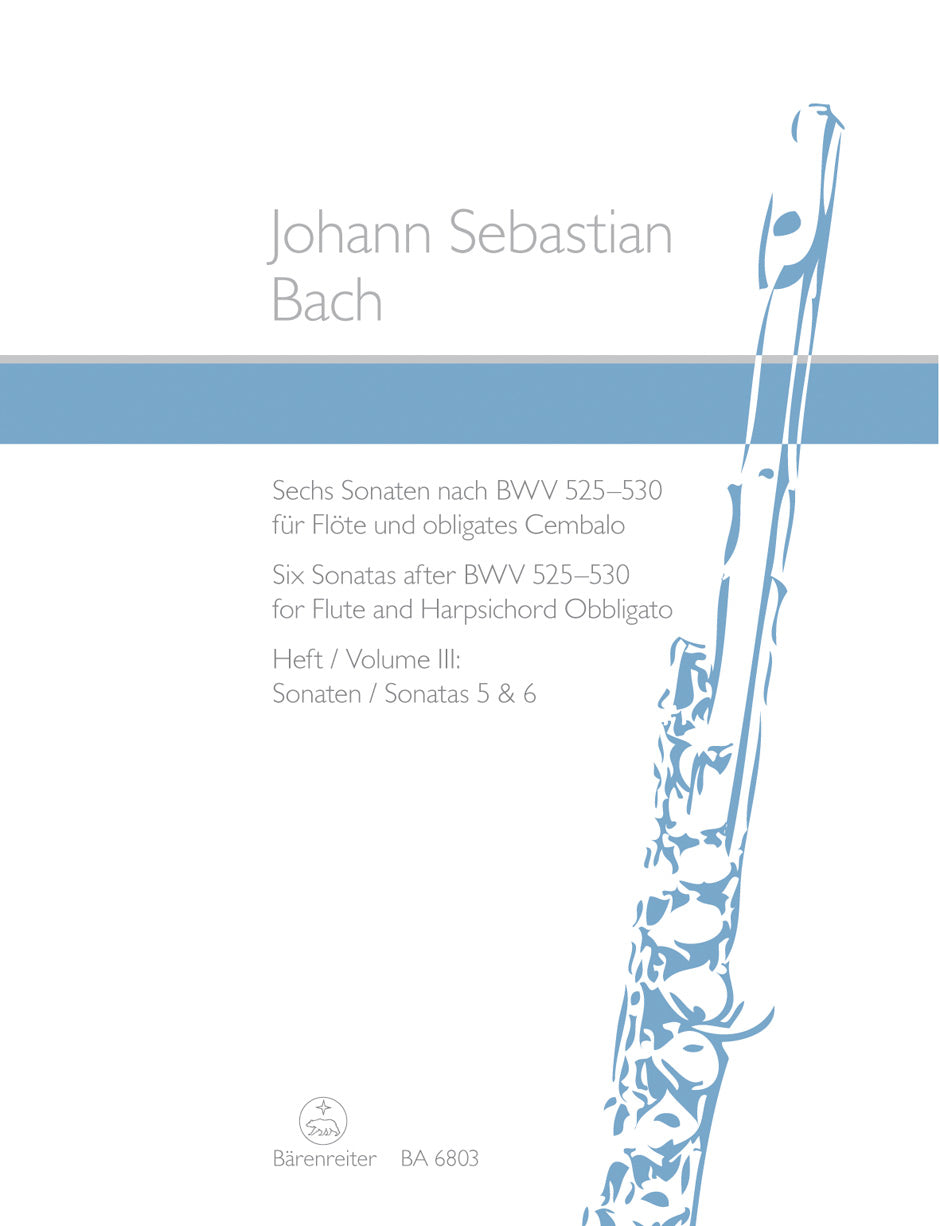 Bach: Flute Sonatas after BWV 529-530