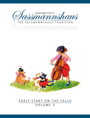 Sassmannshaus: Early Start on the Cello - Volume 2