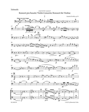Dvořák: Violin Concerto in A Minor, Op. 53