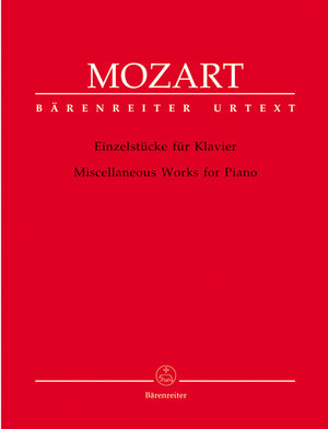 Mozart: Miscellaneous Works for Piano