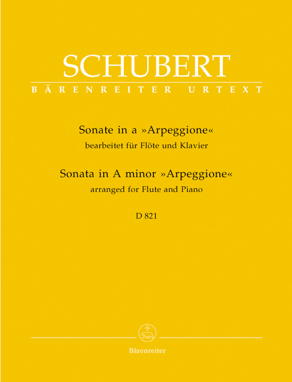 Schubert: Arpeggione Sonata, D 821 (arr. for flute)