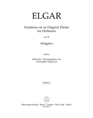 Elgar: Variations on an Original Theme, Op. 36