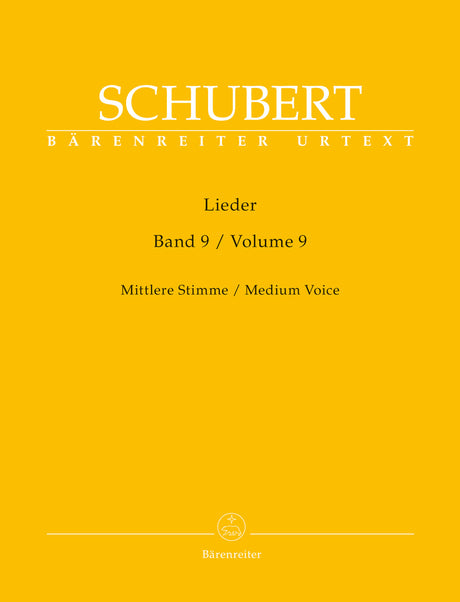 Schubert: Lieder - Volume 9