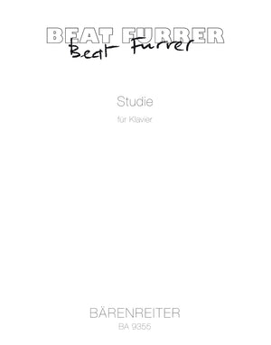 Furrer: Study for Piano