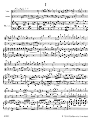 Martinů: Promenades for Flute, Violin and Harpsichord (Piano)
