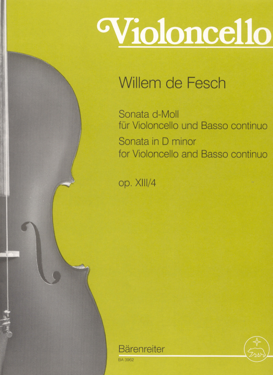 Fesch: Cello Sonata in D Minor, Op. 13, No. 4