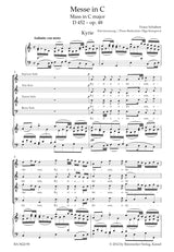 Schubert: Mass in C Major, D 452, Op. 48