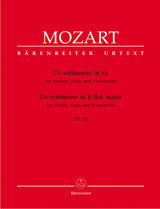 Mozart: Divertimento in E-flat Major, K. 563