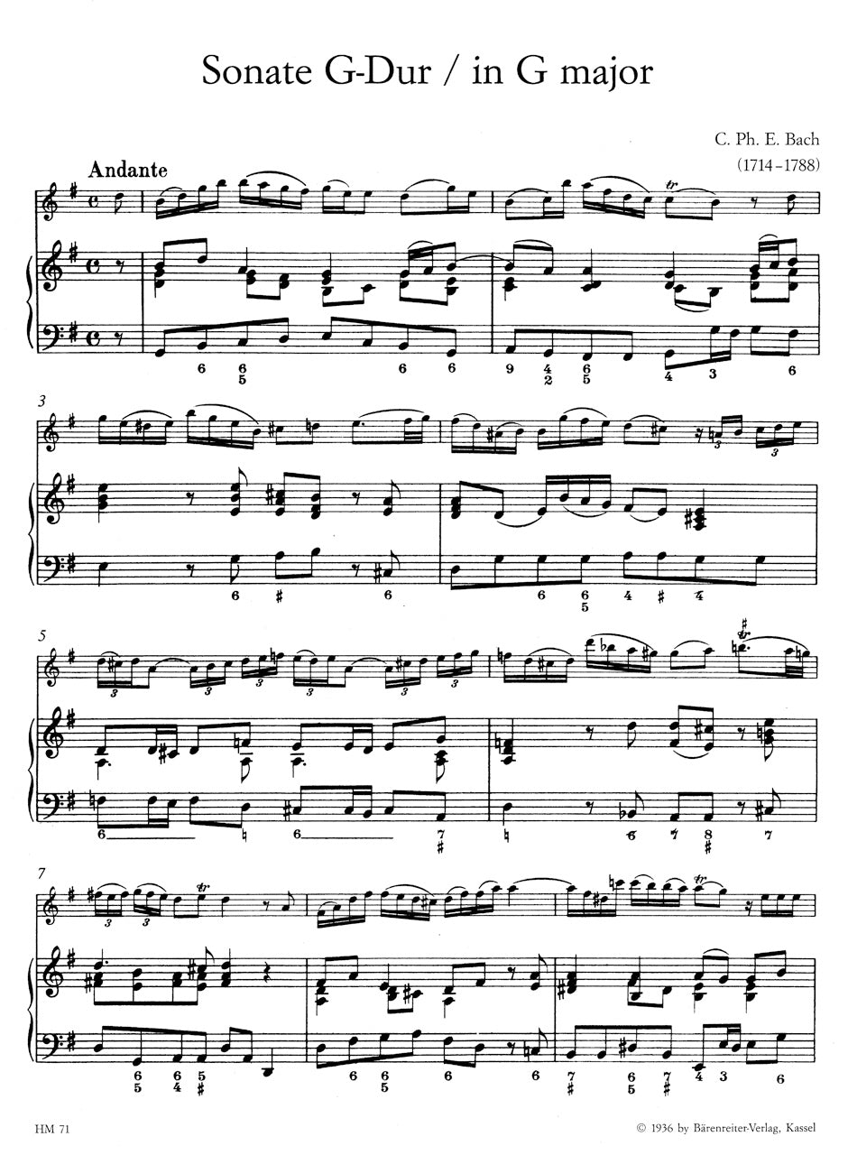 C.P.E. Bach: Flute Sonatas - Volume 1