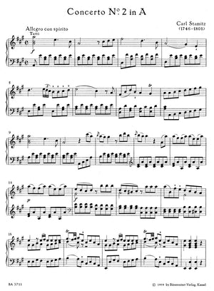 Stamitz: Cello Concerto No. 2 in A Major