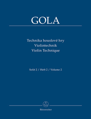 Gola: Violin Technique - Volume 2