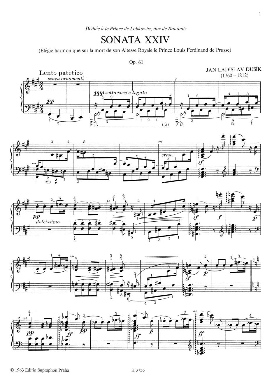 Dussek: Piano Sonatas - Volume 4