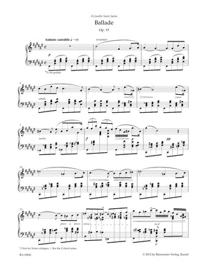 Fauré: Ballade, Op. 19