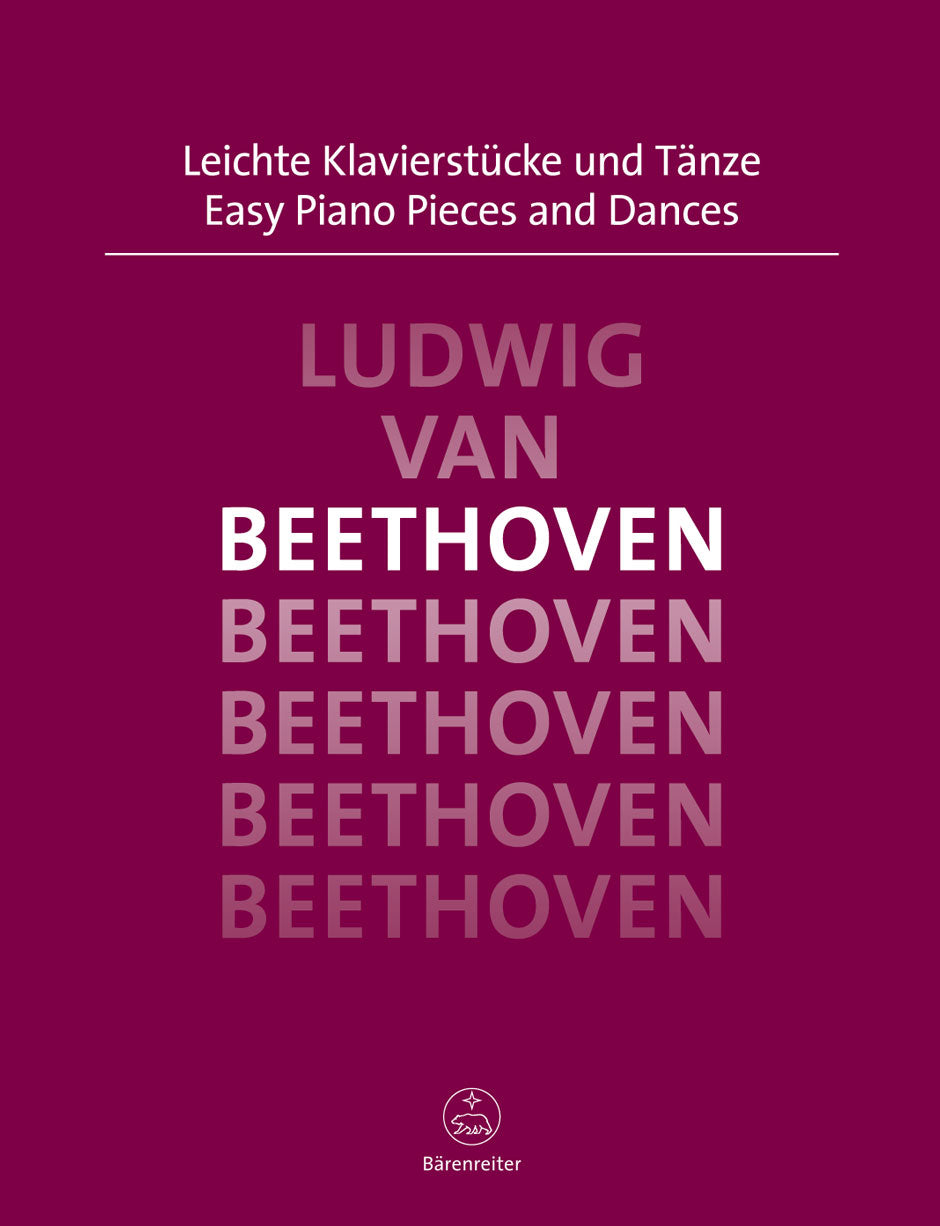 Beethoven: Easy Piano Pieces and Dances
