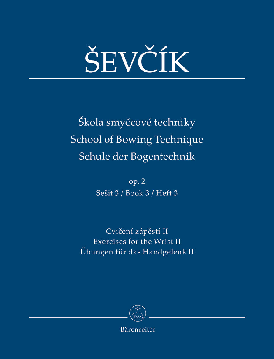 Ševčík: School of Bowing Technique, Op. 2 - Book 3