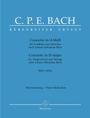 C.P.E. Bach: Harpsichord Concerto in D Minor, BWV 1052a