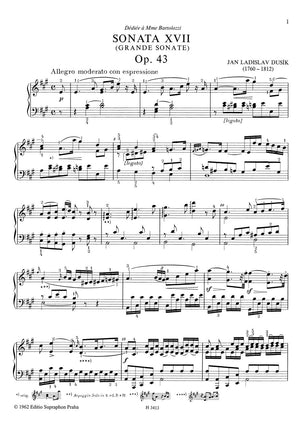 Dussek: Piano Sonatas - Volume 3