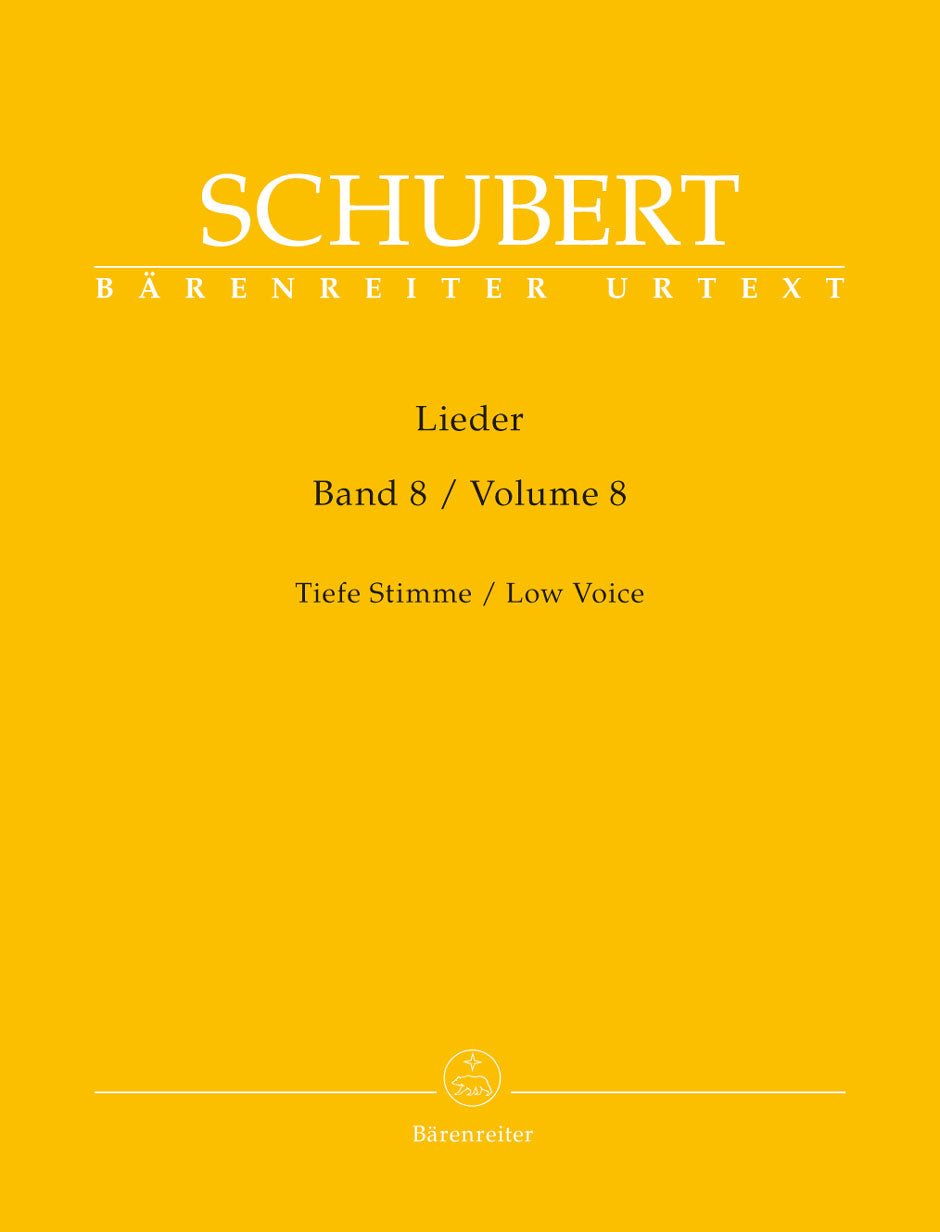 Schubert: Lieder - Volume 8