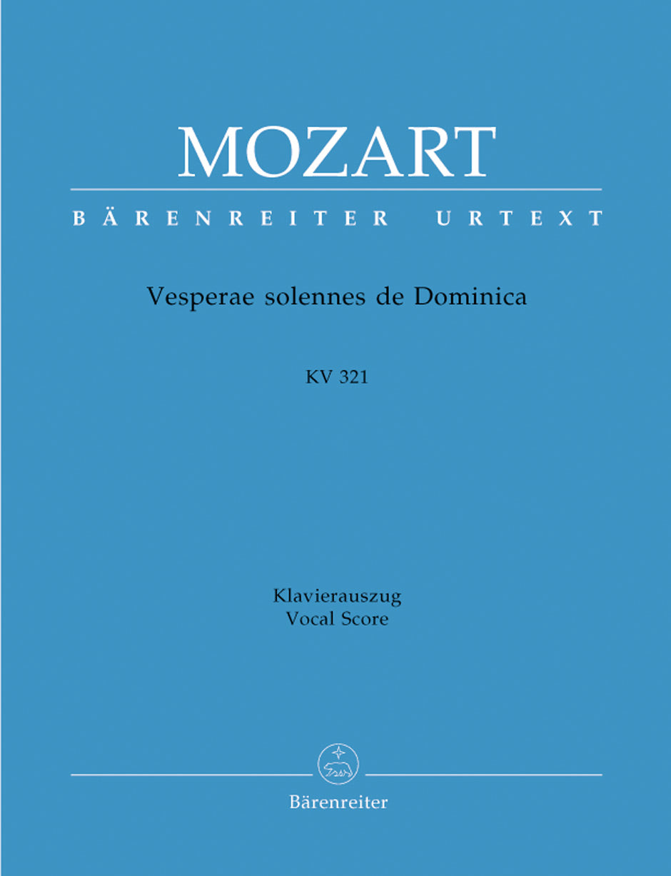 Mozart: Vesperae solennes de Dominica, K. 321